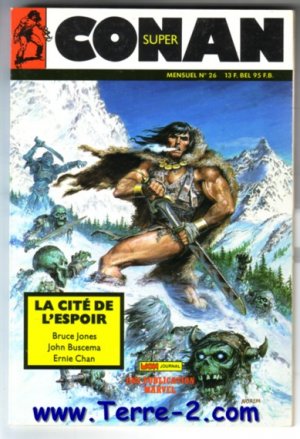 couverture, jaquette Super Conan 26 Kiosque (1985 - 1990) (Aventures et voyages) Comics