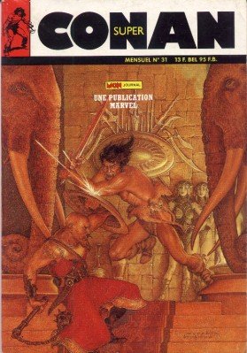 couverture, jaquette Super Conan 31 Kiosque (1985 - 1990) (Aventures et voyages) Comics
