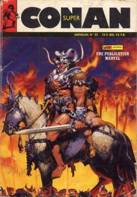 couverture, jaquette Super Conan 33 Kiosque (1985 - 1990) (Aventures et voyages) Comics