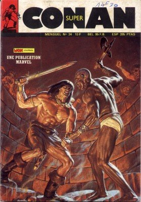 couverture, jaquette Super Conan 34 Kiosque (1985 - 1990) (Aventures et voyages) Comics
