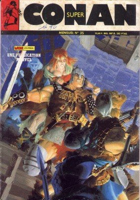 couverture, jaquette Super Conan 35 Kiosque (1985 - 1990) (Aventures et voyages) Comics