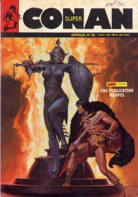 couverture, jaquette Super Conan 36 Kiosque (1985 - 1990) (Aventures et voyages) Comics