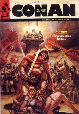 couverture, jaquette Super Conan 37 Kiosque (1985 - 1990) (Aventures et voyages) Comics