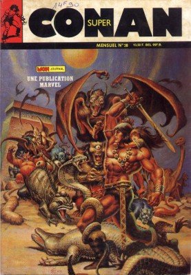 couverture, jaquette Super Conan 38 Kiosque (1985 - 1990) (Aventures et voyages) Comics