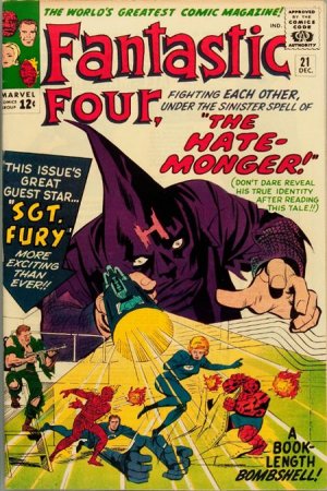 Fantastic Four 21 - The Hate-Monger !