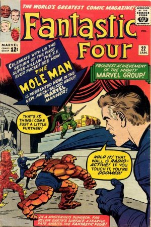 Fantastic Four 22 - The Return of the Mole Man !
