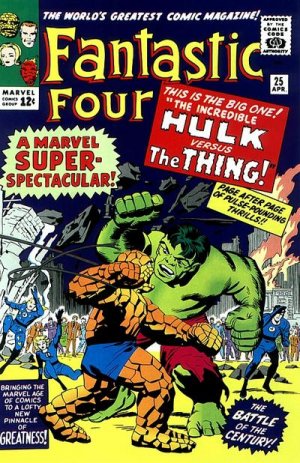 Fantastic Four 25 - The Hulk vs. The Thing