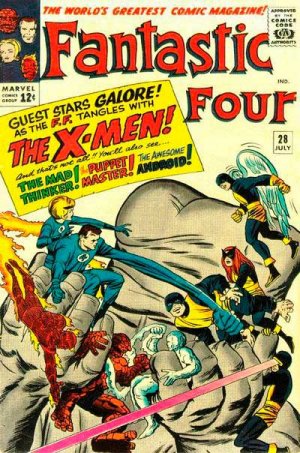 Fantastic Four 28 - We Have to Fight the X-Men !