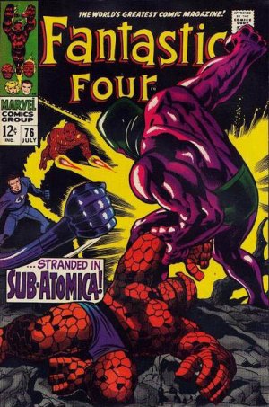 couverture, jaquette Fantastic Four 76  - Stranded in Sub-Atomica !Issues V1 (1961 - 1996) (Marvel) Comics