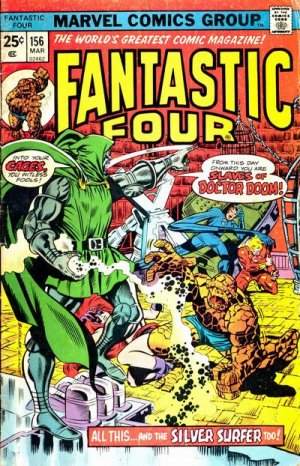couverture, jaquette Fantastic Four 156  - Middle Game !Issues V1 (1961 - 1996) (Marvel) Comics