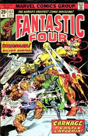 couverture, jaquette Fantastic Four 157  - The Endeth Cometh !Issues V1 (1961 - 1996) (Marvel) Comics