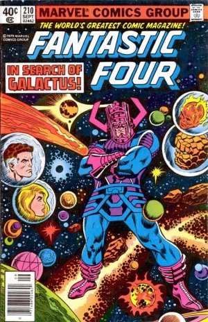 couverture, jaquette Fantastic Four 210  - In Search of GalactusIssues V1 (1961 - 1996) (Marvel) Comics