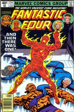 Fantastic Four 214 - ...And Then There Was One...