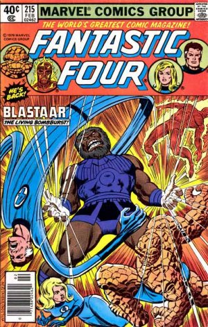 couverture, jaquette Fantastic Four 215  - Blastaar!Issues V1 (1961 - 1996) (Marvel) Comics