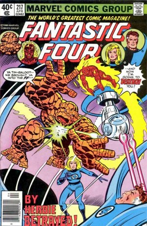 couverture, jaquette Fantastic Four 217  - MasqueradeIssues V1 (1961 - 1996) (Marvel) Comics