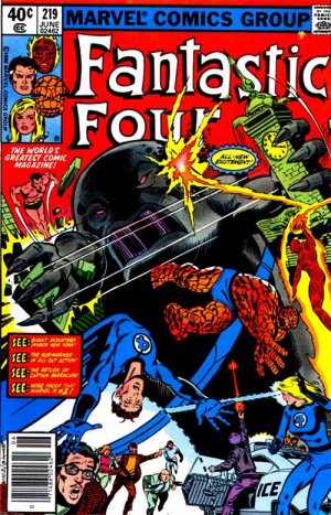 couverture, jaquette Fantastic Four 219  - LeviathansIssues V1 (1961 - 1996) (Marvel) Comics