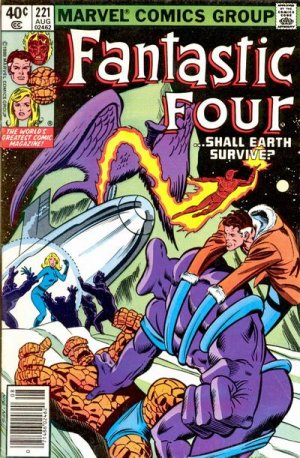 couverture, jaquette Fantastic Four 221  - Tower of Crystal... Dreams of Glass!Issues V1 (1961 - 1996) (Marvel) Comics