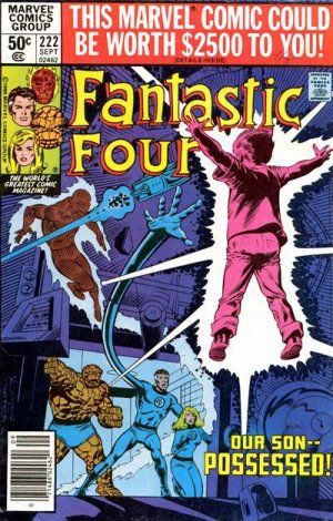couverture, jaquette Fantastic Four 222  - The Possession of Franklin Richards!Issues V1 (1961 - 1996) (Marvel) Comics