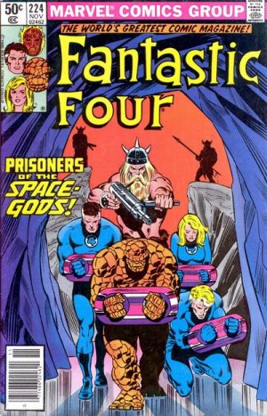 couverture, jaquette Fantastic Four 224  - The Darkfield IlluminationIssues V1 (1961 - 1996) (Marvel) Comics