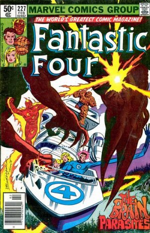 couverture, jaquette Fantastic Four 227  - The Brain Parasites!Issues V1 (1961 - 1996) (Marvel) Comics