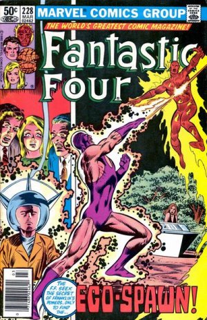 couverture, jaquette Fantastic Four 228  - Ego-SpawnIssues V1 (1961 - 1996) (Marvel) Comics