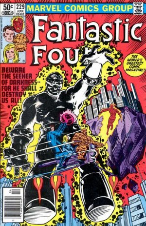 couverture, jaquette Fantastic Four 229  - The Thing From the Black HoleIssues V1 (1961 - 1996) (Marvel) Comics