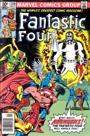 couverture, jaquette Fantastic Four 230  - Firefrost and the Ebon SeekerIssues V1 (1961 - 1996) (Marvel) Comics
