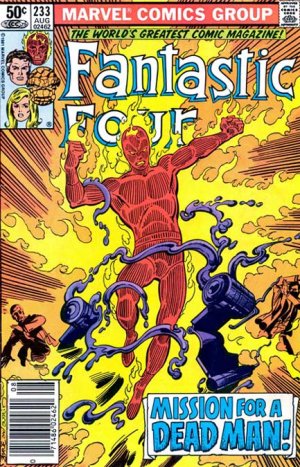 couverture, jaquette Fantastic Four 233  - Mission for a Dead Man!Issues V1 (1961 - 1996) (Marvel) Comics