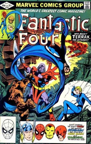 couverture, jaquette Fantastic Four 242  - Terrax UntamedIssues V1 (1961 - 1996) (Marvel) Comics