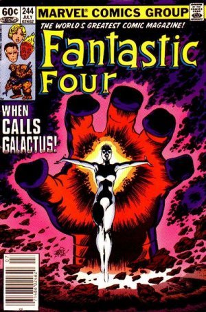 couverture, jaquette Fantastic Four 244  - Beginnings and EndingsIssues V1 (1961 - 1996) (Marvel) Comics