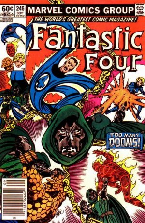 couverture, jaquette Fantastic Four 246  - Too Many DoomsIssues V1 (1961 - 1996) (Marvel) Comics