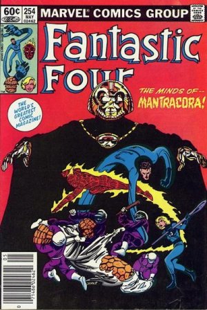 couverture, jaquette Fantastic Four 254  - The Minds of Mantracora!Issues V1 (1961 - 1996) (Marvel) Comics