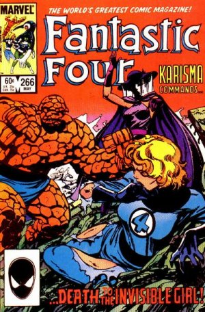 couverture, jaquette Fantastic Four 266  - Call Her... Karisma!Issues V1 (1961 - 1996) (Marvel) Comics
