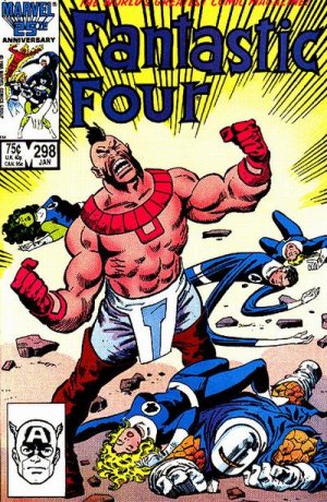 couverture, jaquette Fantastic Four 298  - Closer Than Brothers!Issues V1 (1961 - 1996) (Marvel) Comics