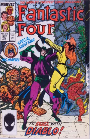 couverture, jaquette Fantastic Four 307  - Good-Bye!Issues V1 (1961 - 1996) (Marvel) Comics