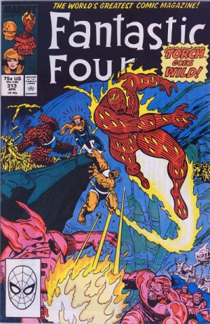 couverture, jaquette Fantastic Four 313  - The Tunnels of the Mole Man!Issues V1 (1961 - 1996) (Marvel) Comics