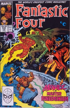 couverture, jaquette Fantastic Four 315  - No Way OutIssues V1 (1961 - 1996) (Marvel) Comics