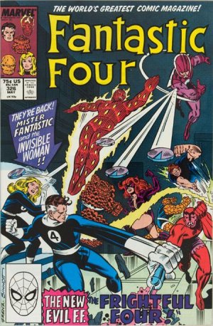 couverture, jaquette Fantastic Four 326  - The IllusionIssues V1 (1961 - 1996) (Marvel) Comics