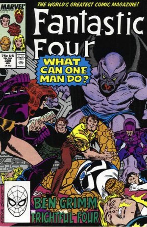 couverture, jaquette Fantastic Four 328  - Bad Dream!Issues V1 (1961 - 1996) (Marvel) Comics