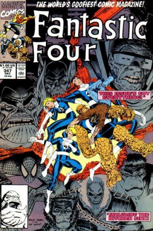 couverture, jaquette Fantastic Four 347  - Big Trouble on Little Earth!Issues V1 (1961 - 1996) (Marvel) Comics