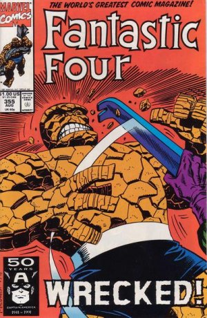 couverture, jaquette Fantastic Four 355  - RageIssues V1 (1961 - 1996) (Marvel) Comics