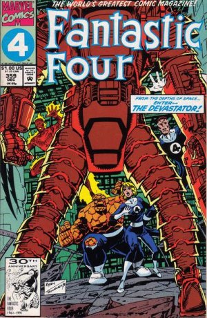 couverture, jaquette Fantastic Four 359  - Devos the Devastator!Issues V1 (1961 - 1996) (Marvel) Comics