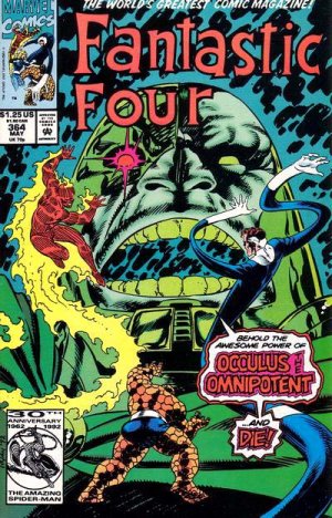 couverture, jaquette Fantastic Four 364  - Omnipotent is Occulus!Issues V1 (1961 - 1996) (Marvel) Comics