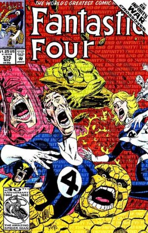couverture, jaquette Fantastic Four 370  - Forever EvilIssues V1 (1961 - 1996) (Marvel) Comics