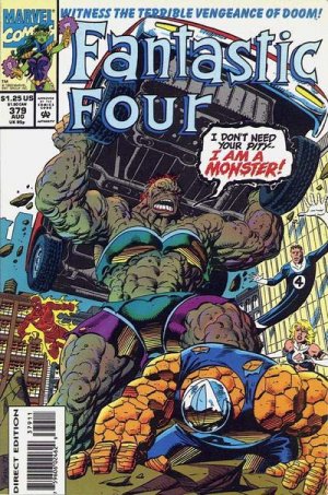 couverture, jaquette Fantastic Four 379  - Only Death Be My Salvation!Issues V1 (1961 - 1996) (Marvel) Comics