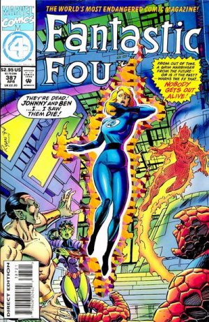 couverture, jaquette Fantastic Four 387  - Nobody Gets Out Alive!Issues V1 (1961 - 1996) (Marvel) Comics