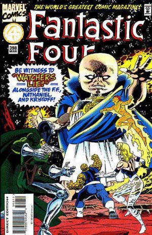 couverture, jaquette Fantastic Four 398  - Watchers Lie!Issues V1 (1961 - 1996) (Marvel) Comics