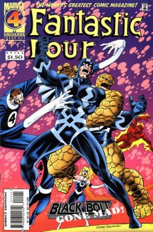 couverture, jaquette Fantastic Four 411  - Black Bolt -- Berserk!Issues V1 (1961 - 1996) (Marvel) Comics