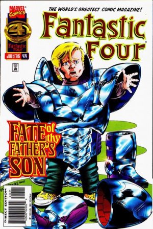 couverture, jaquette Fantastic Four 414  - Family BusinessIssues V1 (1961 - 1996) (Marvel) Comics