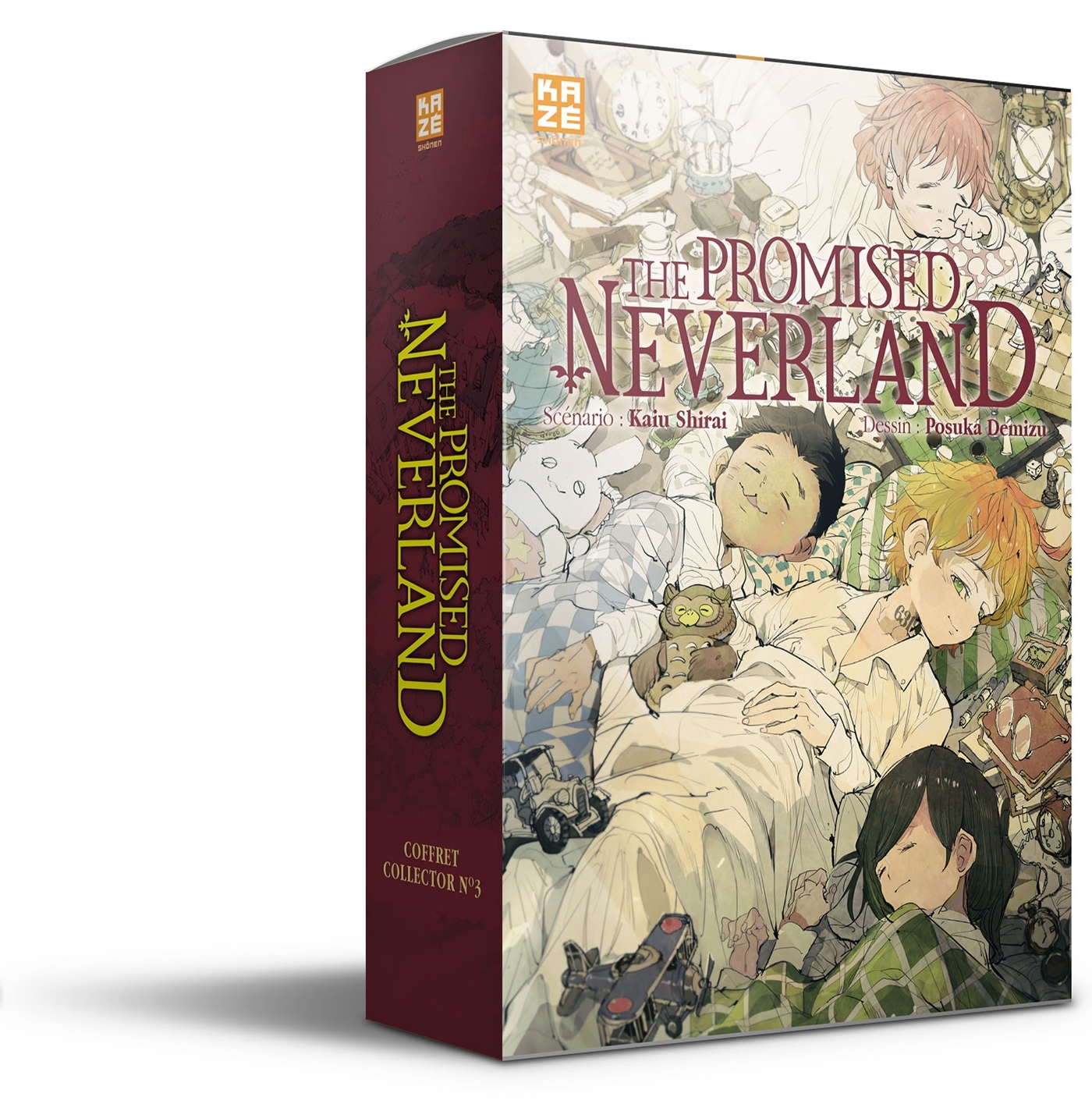 The promised Neverland - Coffret manga + roman 3 Manga T.20 + Roman T.3  simple (kazé manga)